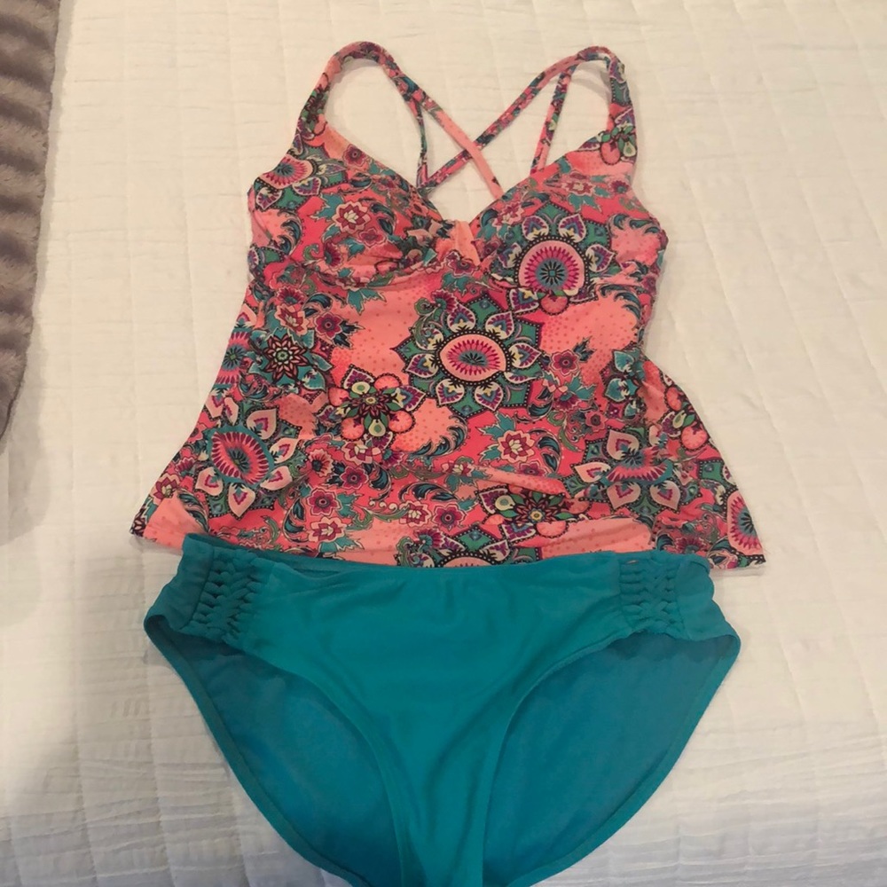 Catilina tankini top/bottoms